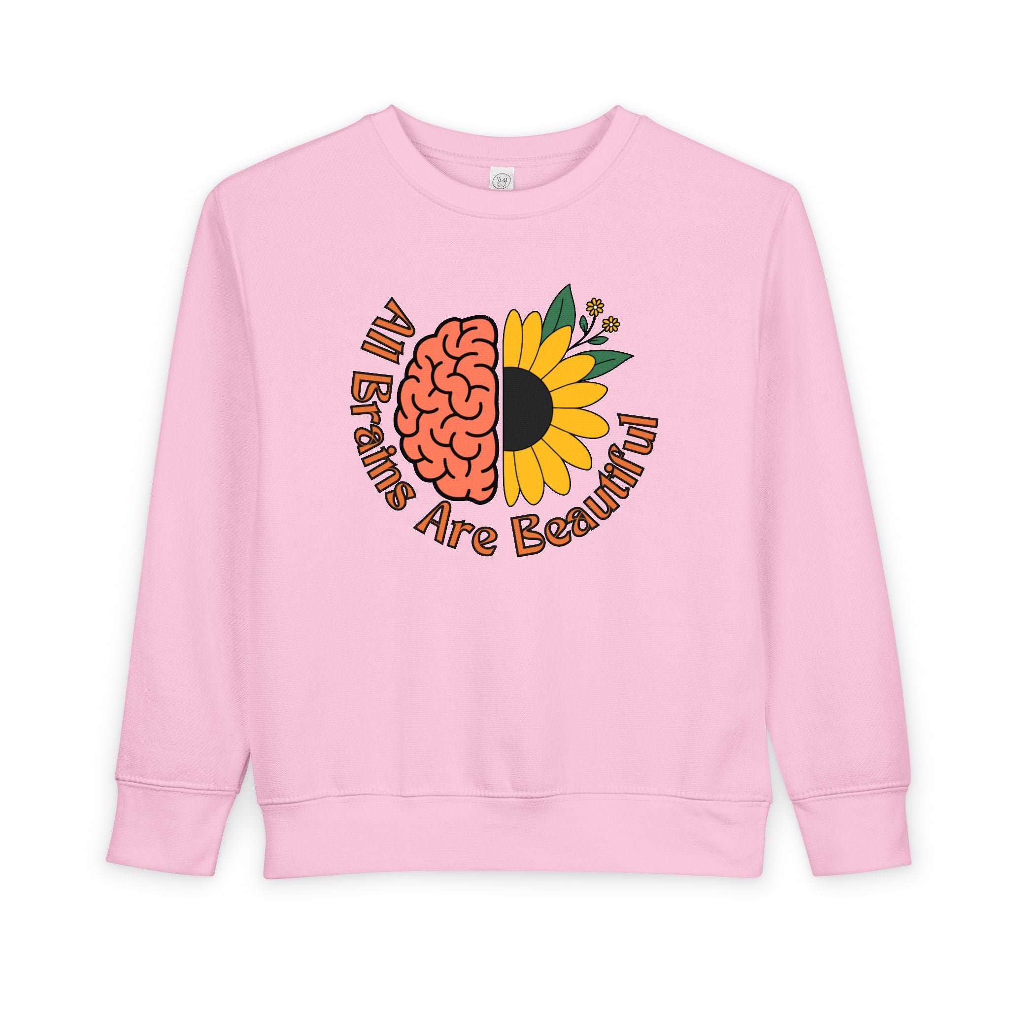 “All Brains Are Beautiful” Toddler Sweater