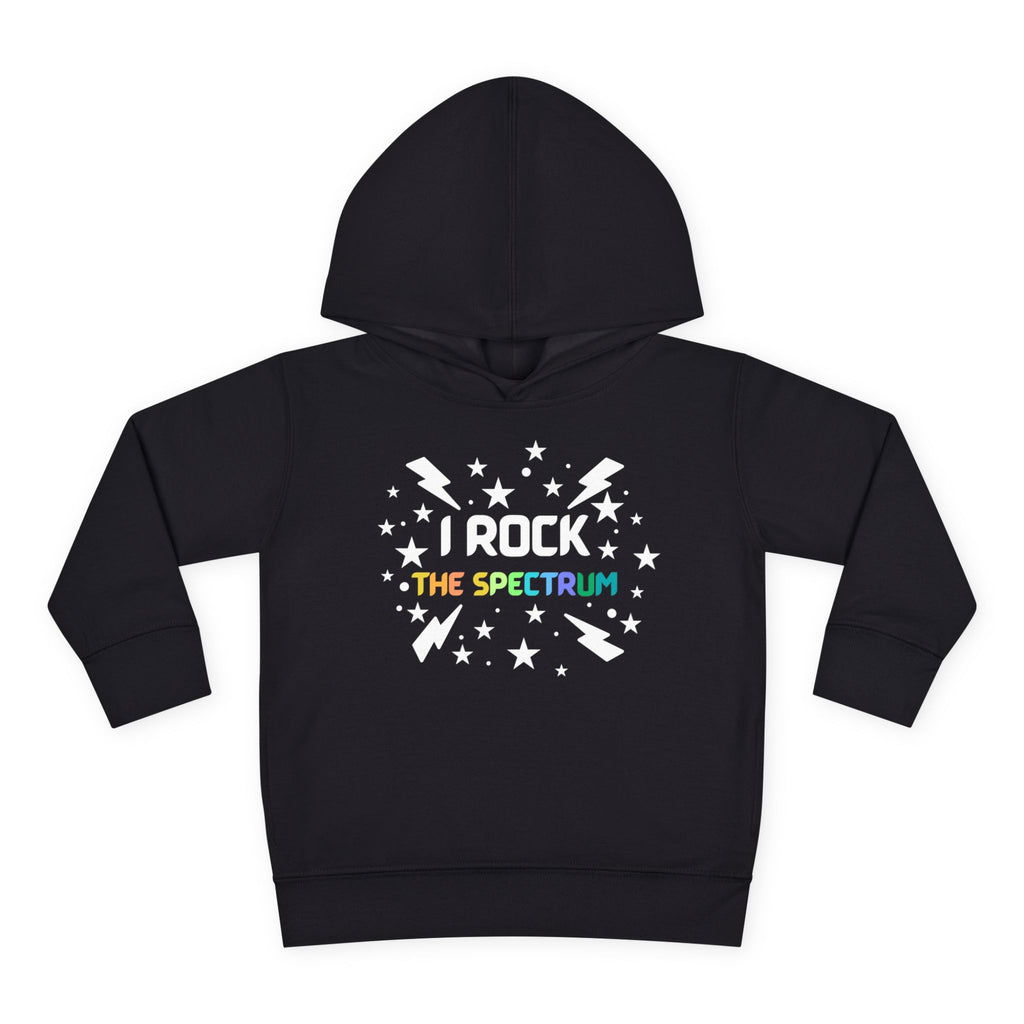"I Rock The Spectrum" Toddler Hoodie