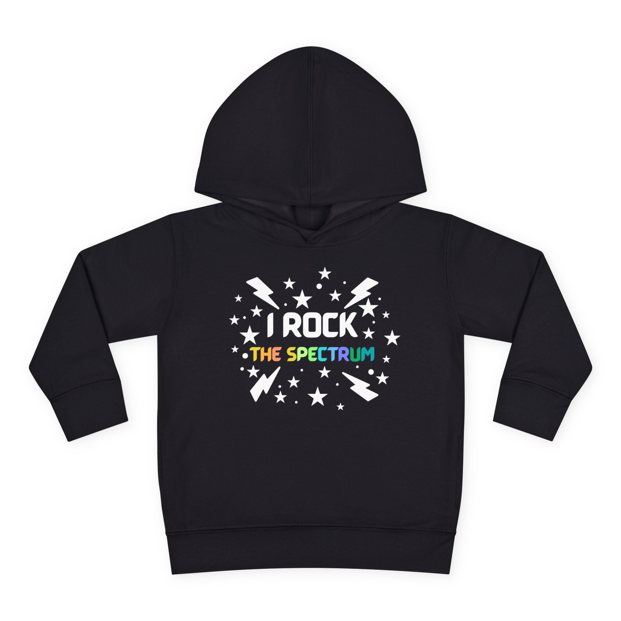 "I Rock The Spectrum" Toddler Hoodie