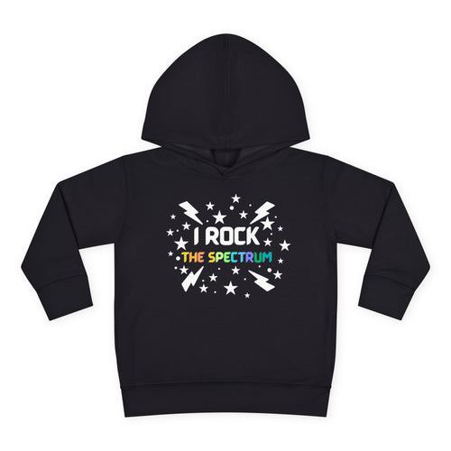 "I Rock The Spectrum" Toddler Hoodie