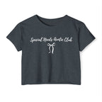 “Special Needs Auntie Club” Women’s Crop Top