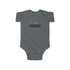 “G-Tube Famous” Infant Short Sleeve Onesie