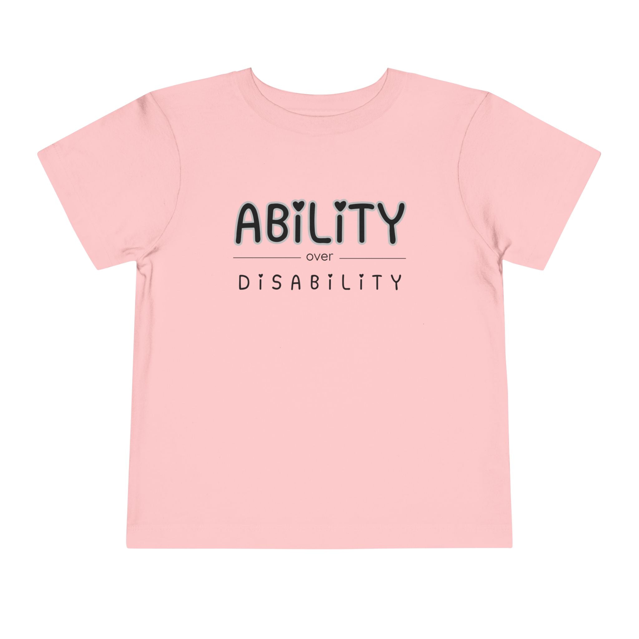 "Ability Over Disability" Toddler Tee