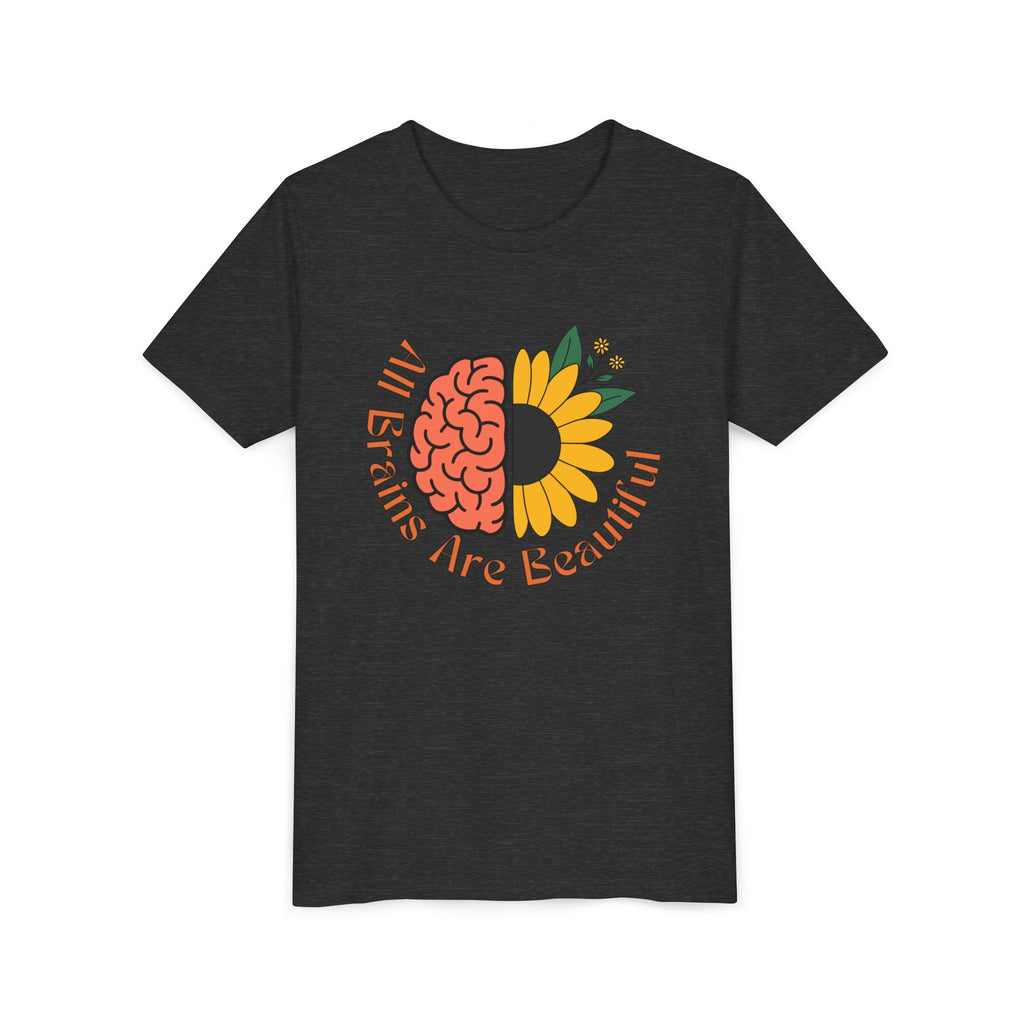 “All Brains Are Beautiful” Youth Tee