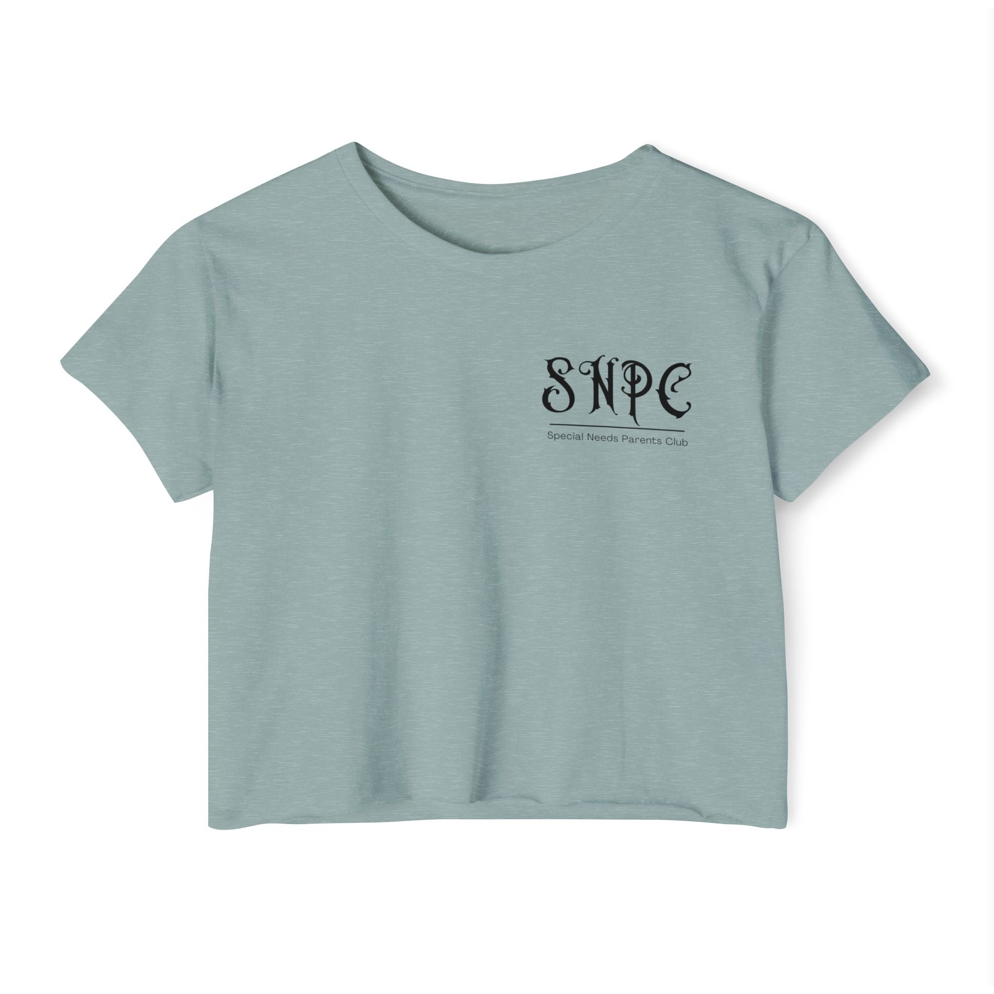 “All Abilities Rock” SNPC Women’s Crop Top