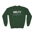 “Ability Over Disability” Youth Sweater