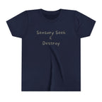 “Sensory Seek & Destroy” Youth Tee