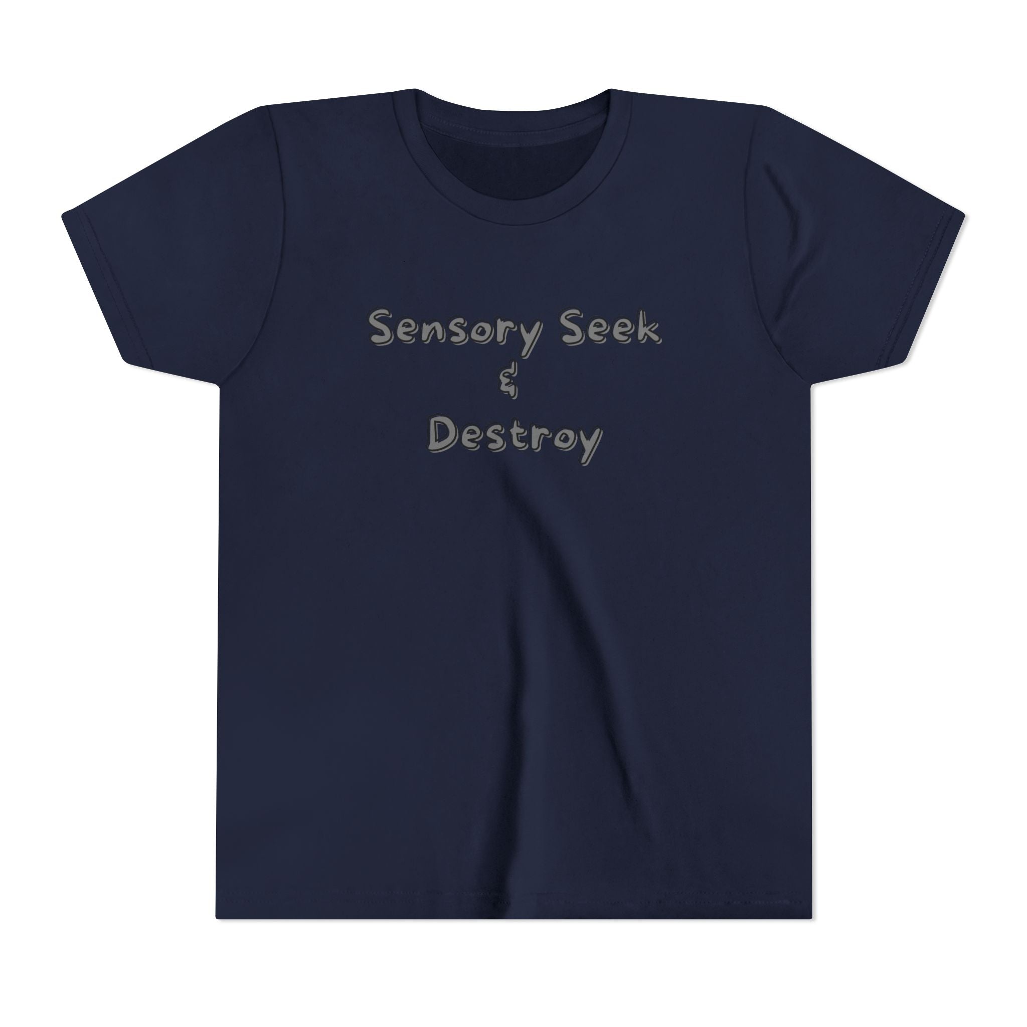 “Sensory Seek & Destroy” Youth Tee