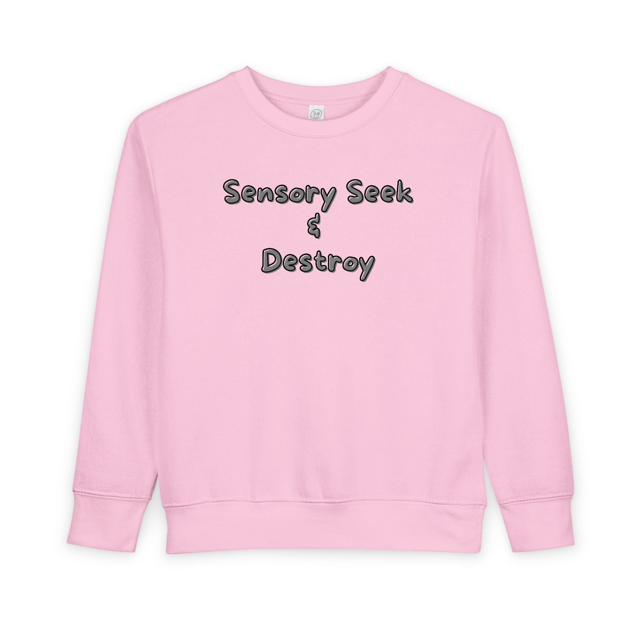 “Sensory Seek & Destroy” Toddler Sweater