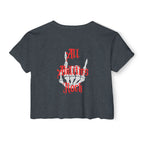 “All Abilities Rock” SNPC Women’s Crop Top