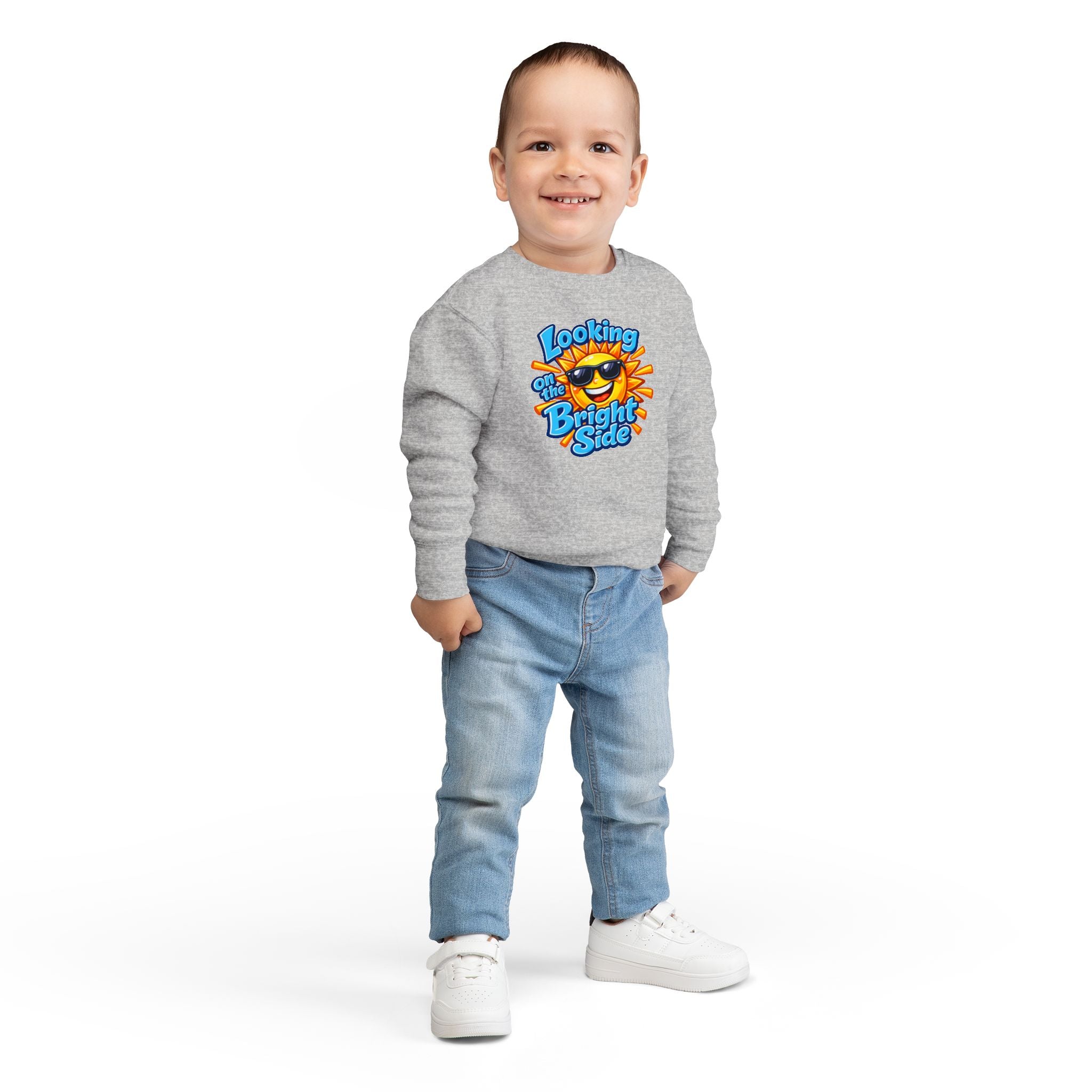 "Looking On The Bright Side" Toddler Sweater