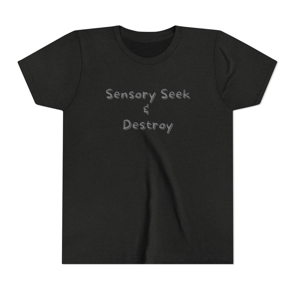 “Sensory Seek & Destroy” Youth Tee