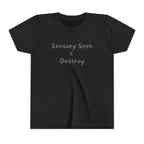 “Sensory Seek & Destroy” Youth Tee