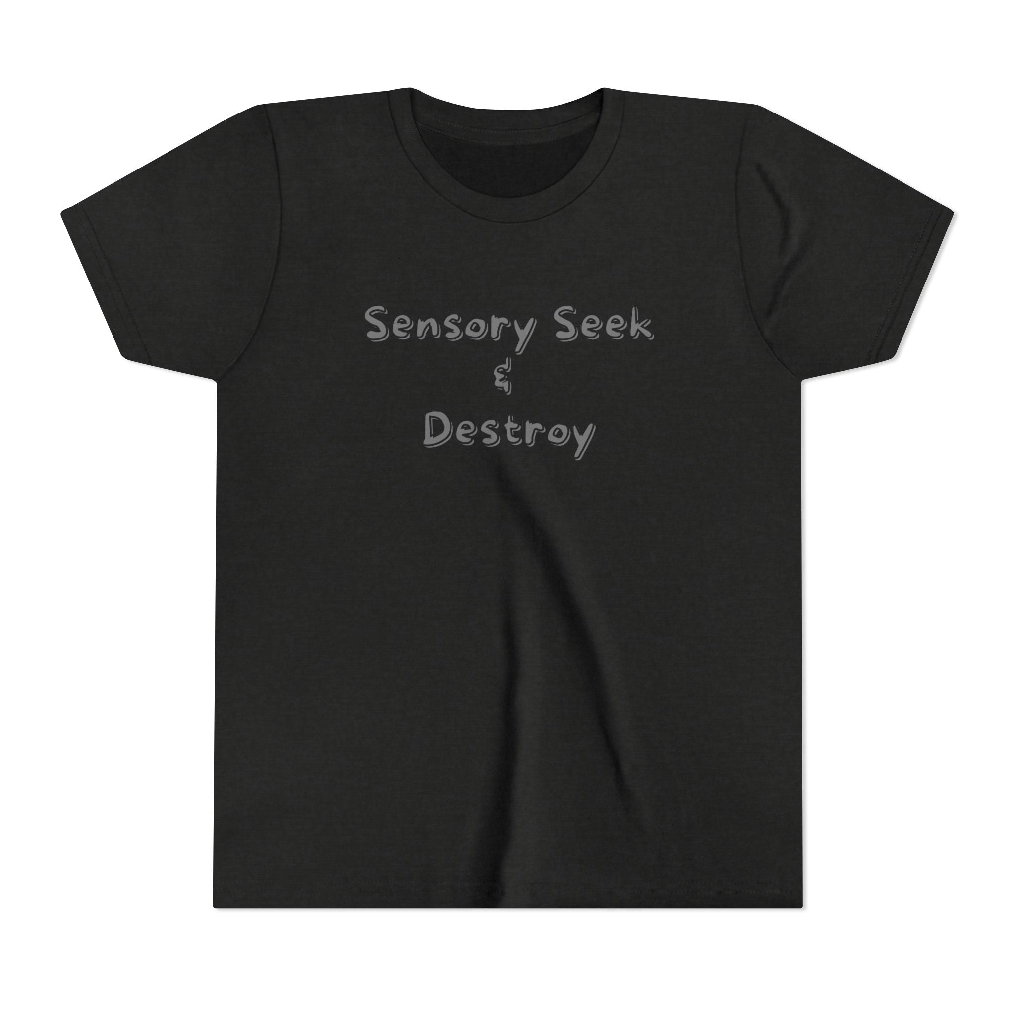 “Sensory Seek & Destroy” Youth Tee