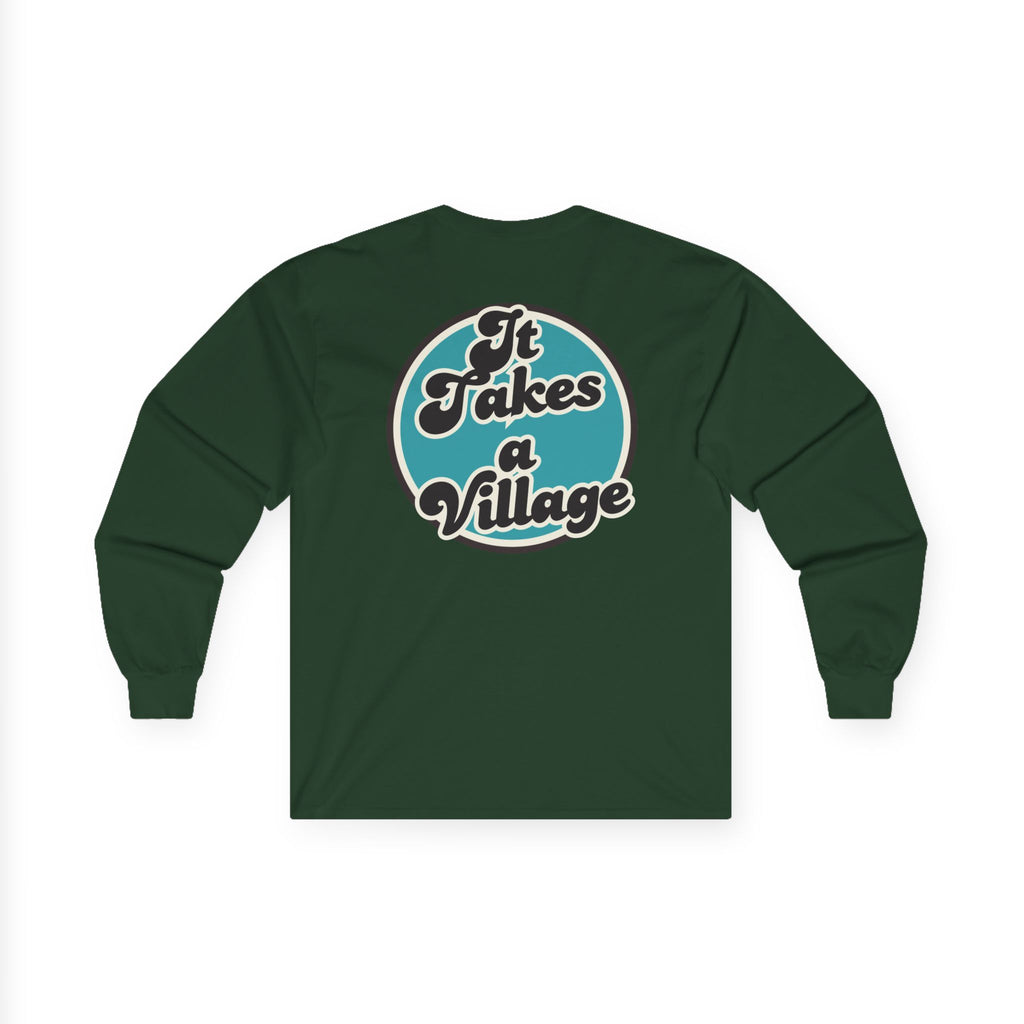 “It Takes A Village, SNPC Ally” Men’s Long Sleeve