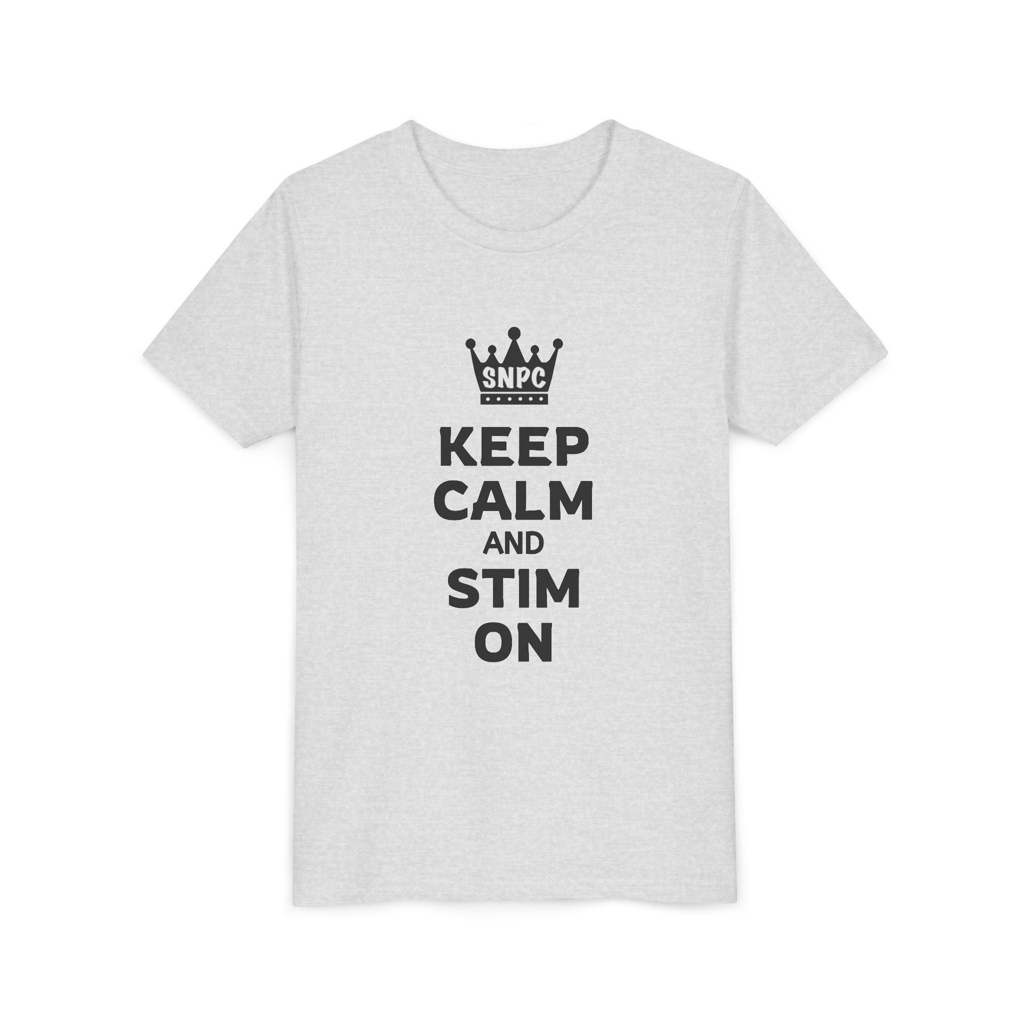 “Keep Calm & Stim On” Youth Tee