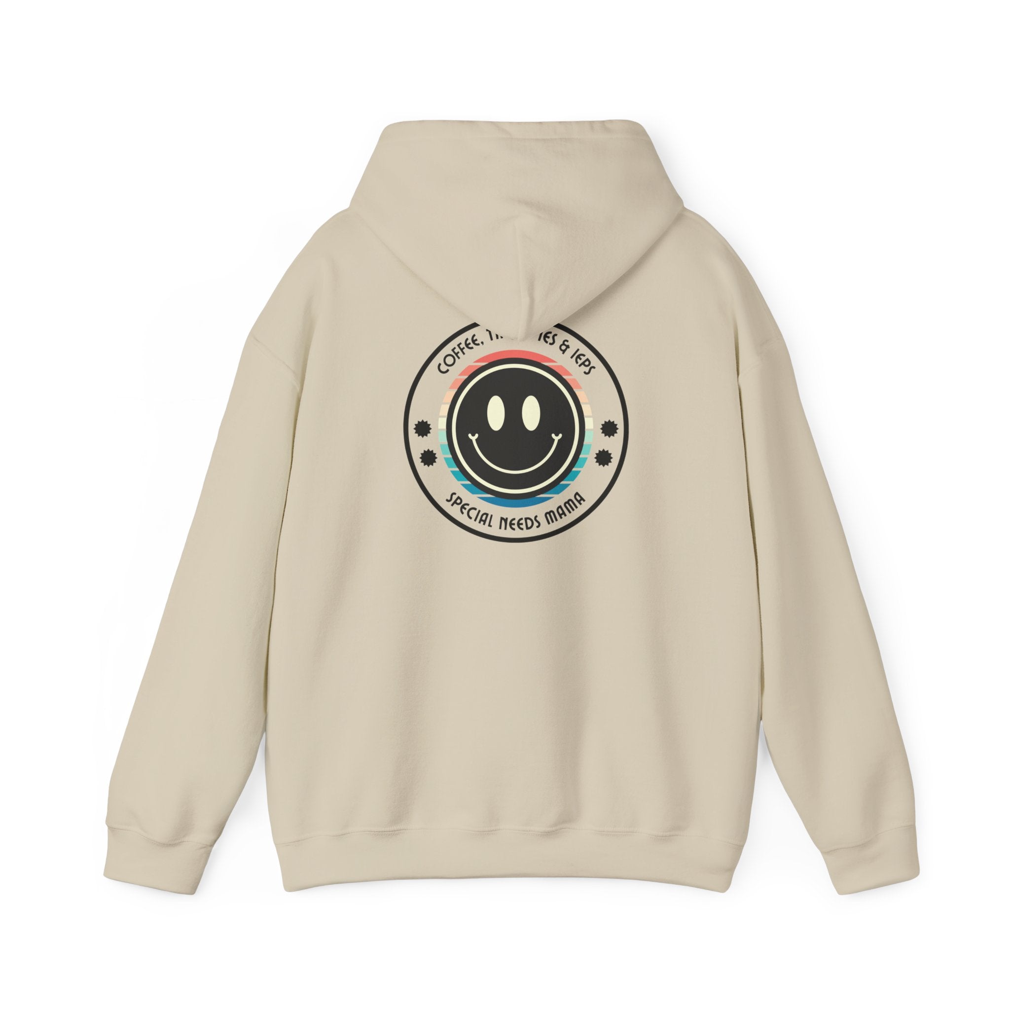 “Coffee, Therapy & IEPs, Special Needs Mama” Women’s Hoodie