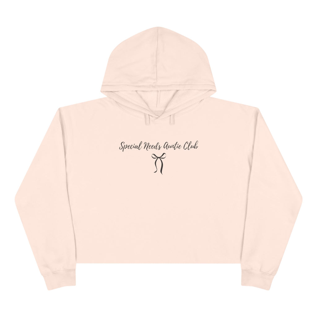"Special Needs Auntie Club" Women’s Cropped Hoodie