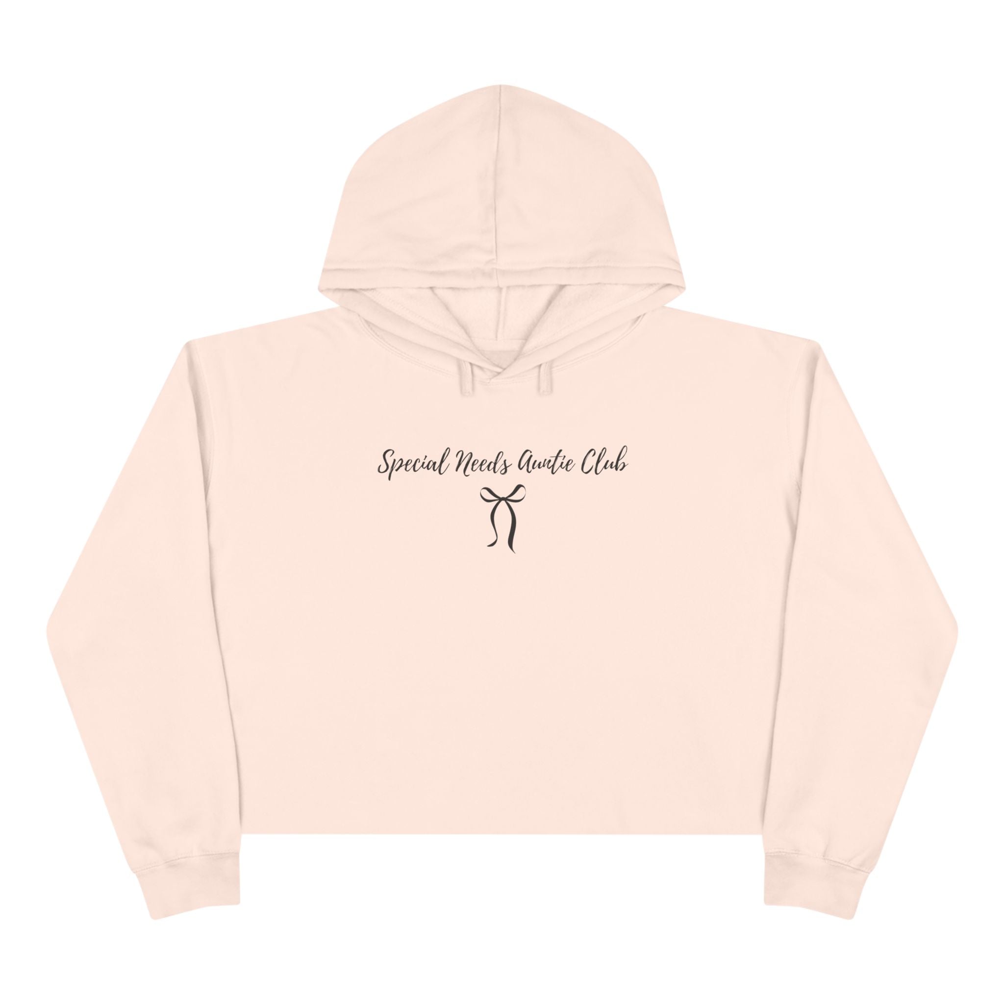 "Special Needs Auntie Club" Women’s Cropped Hoodie