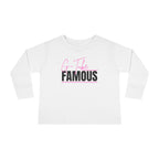 “G-Tube Famous” Toddler Long Sleeve