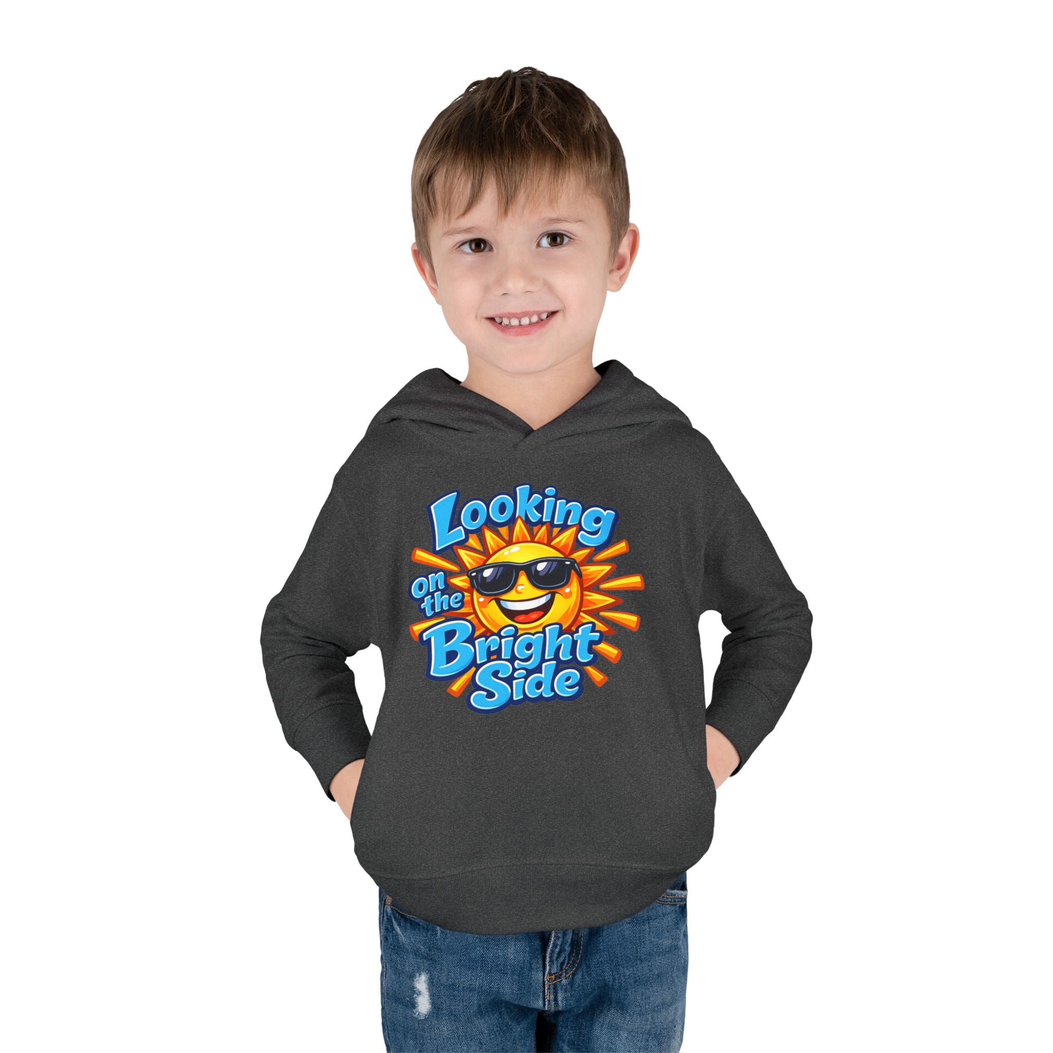 "Looking On The Bright Side" Toddler Hoodie