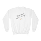 “Screaming Is My Love Language” Youth Sweater