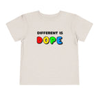 "Different Is Dope" Toddler Tee