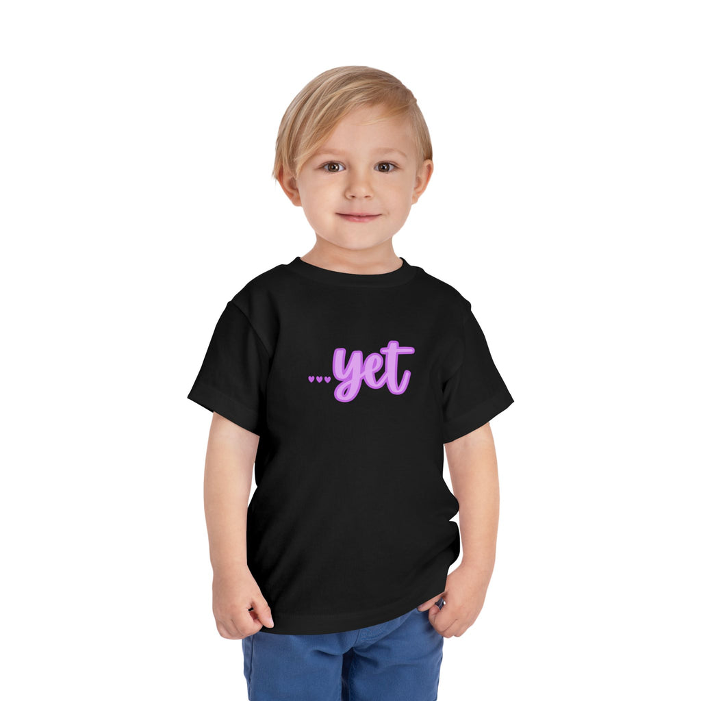 "The Power Of ...Yet (Hearts)" Toddler Tee