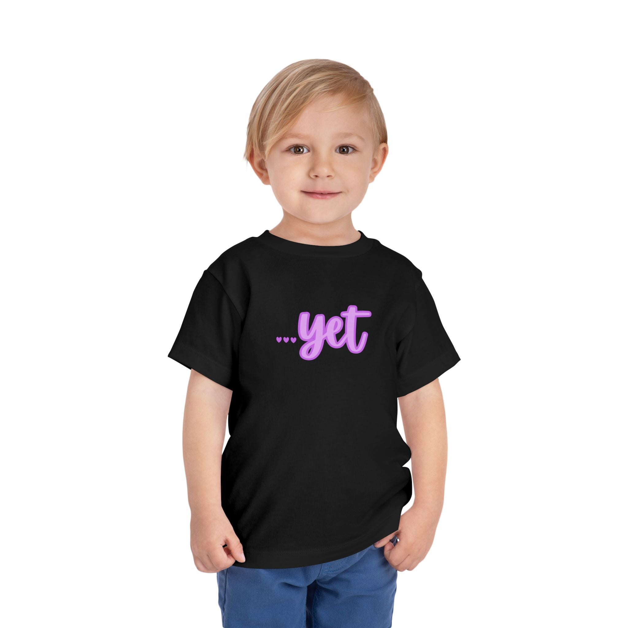 "The Power Of ...Yet (Hearts)" Toddler Tee