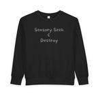 “Sensory Seek & Destroy” Toddler Sweater