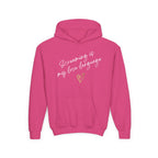 “Screaming Is My Love Language” Youth Hoodie