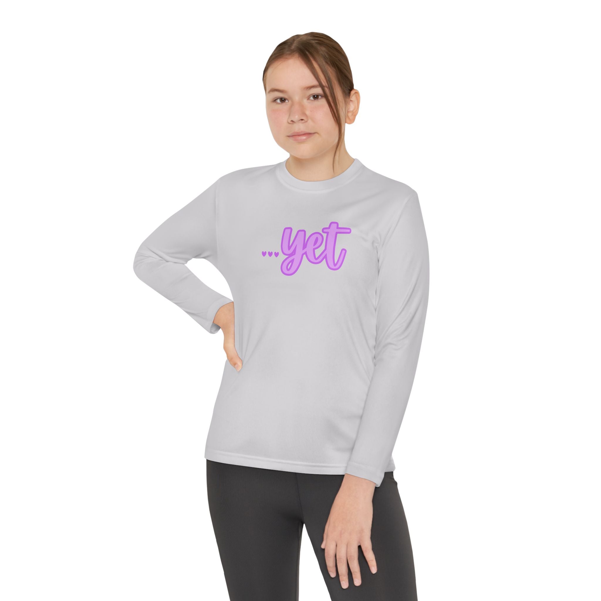 "The Power Of ...Yet (Hearts)" Youth Long Sleeve