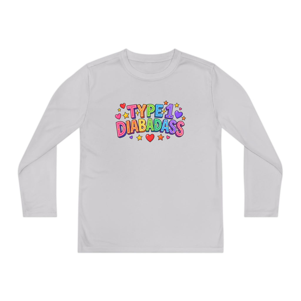 “Type 1 Diabadass” Youth Long Sleeve