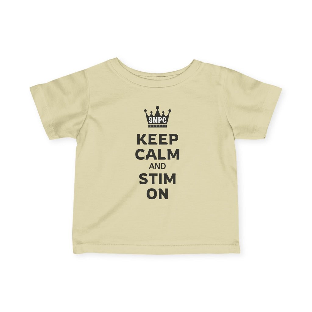 “Keep Calm & Stim On” Infant Tee
