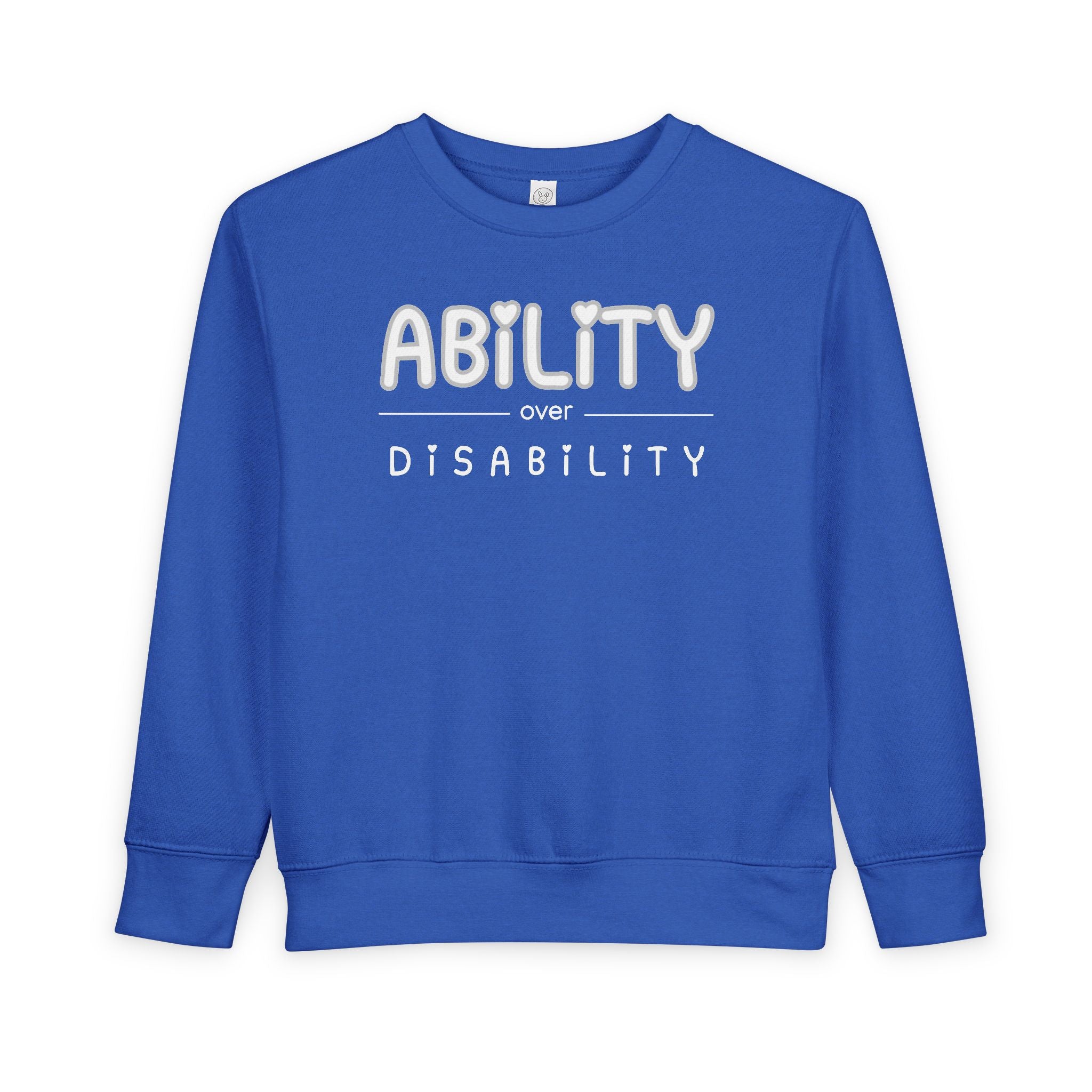 “Ability Over Disability” Toddler Sweater