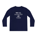 “Not All Disabilities Are Visible” Youth Long Sleeve