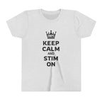 “Keep Calm & Stim On” Youth Tee