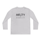“Ability Over Disability” Youth Long Sleeve