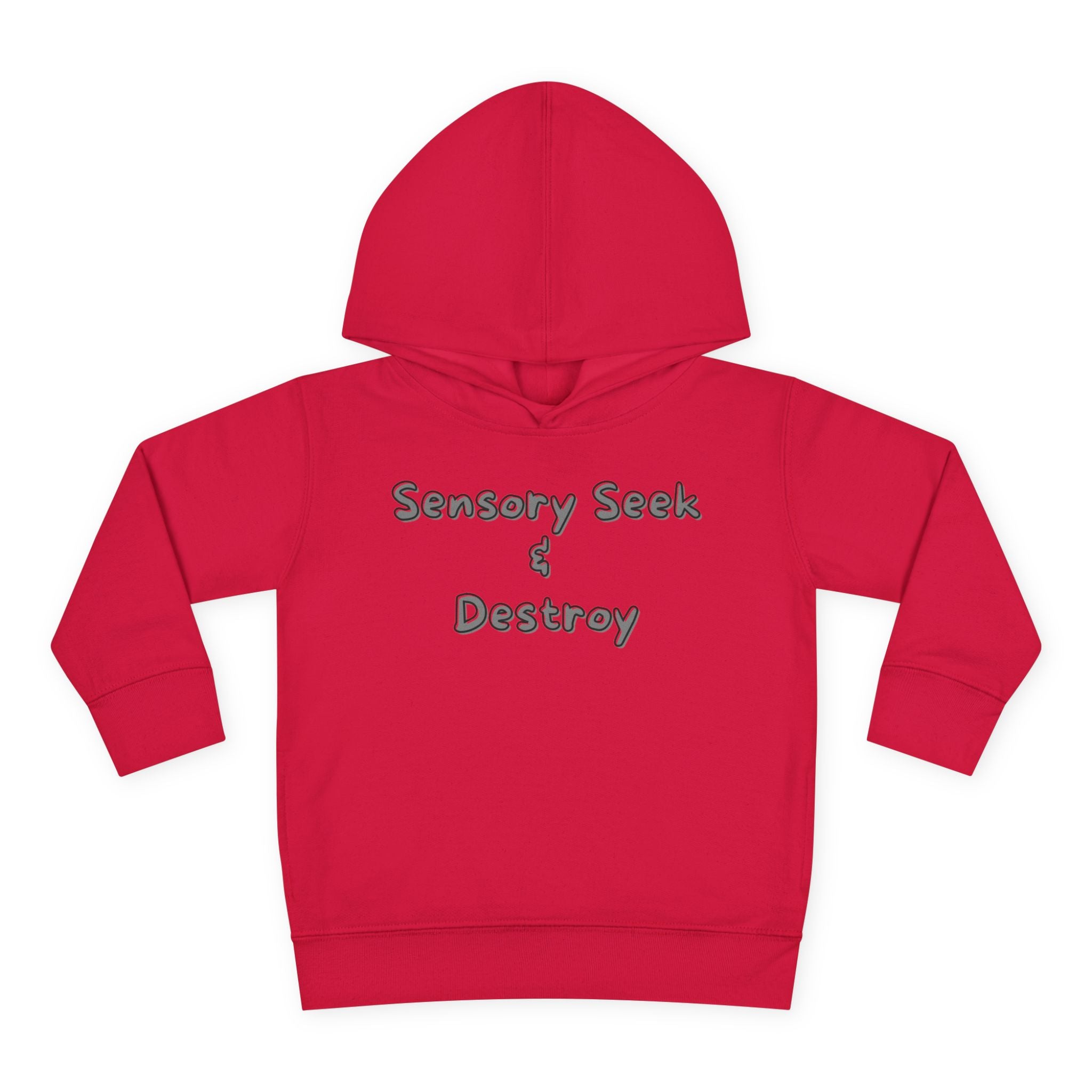 “Sensory Seek & Destroy” Toddler Hoodie