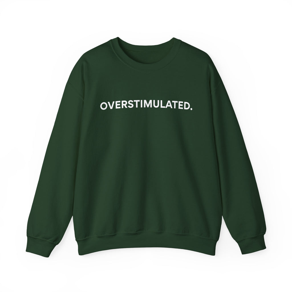 “Overstimulated.” Women’s Sweater