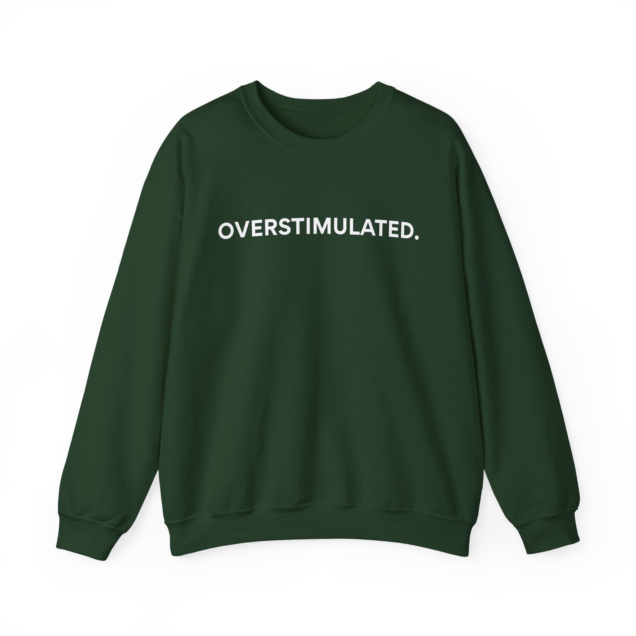 “Overstimulated.” Women’s Sweater