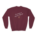 “Screaming Is My Love Language” Youth Sweater