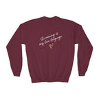 “Screaming Is My Love Language” Youth Sweater