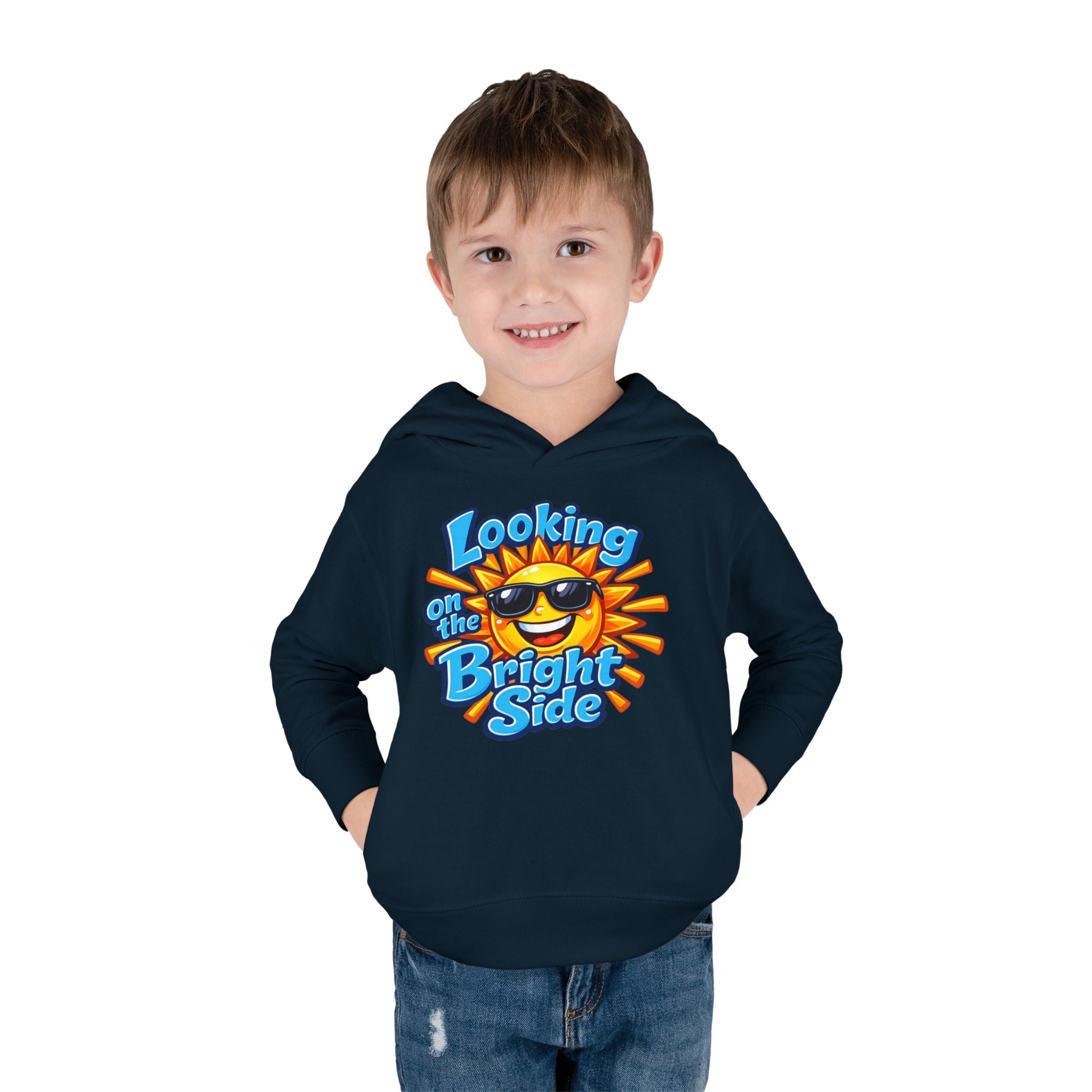 "Looking On The Bright Side" Toddler Hoodie