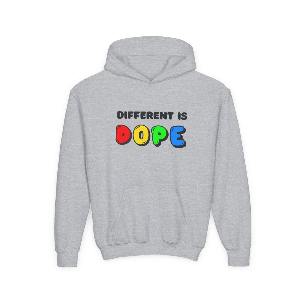 “Different Is Dope” Youth Hoodie