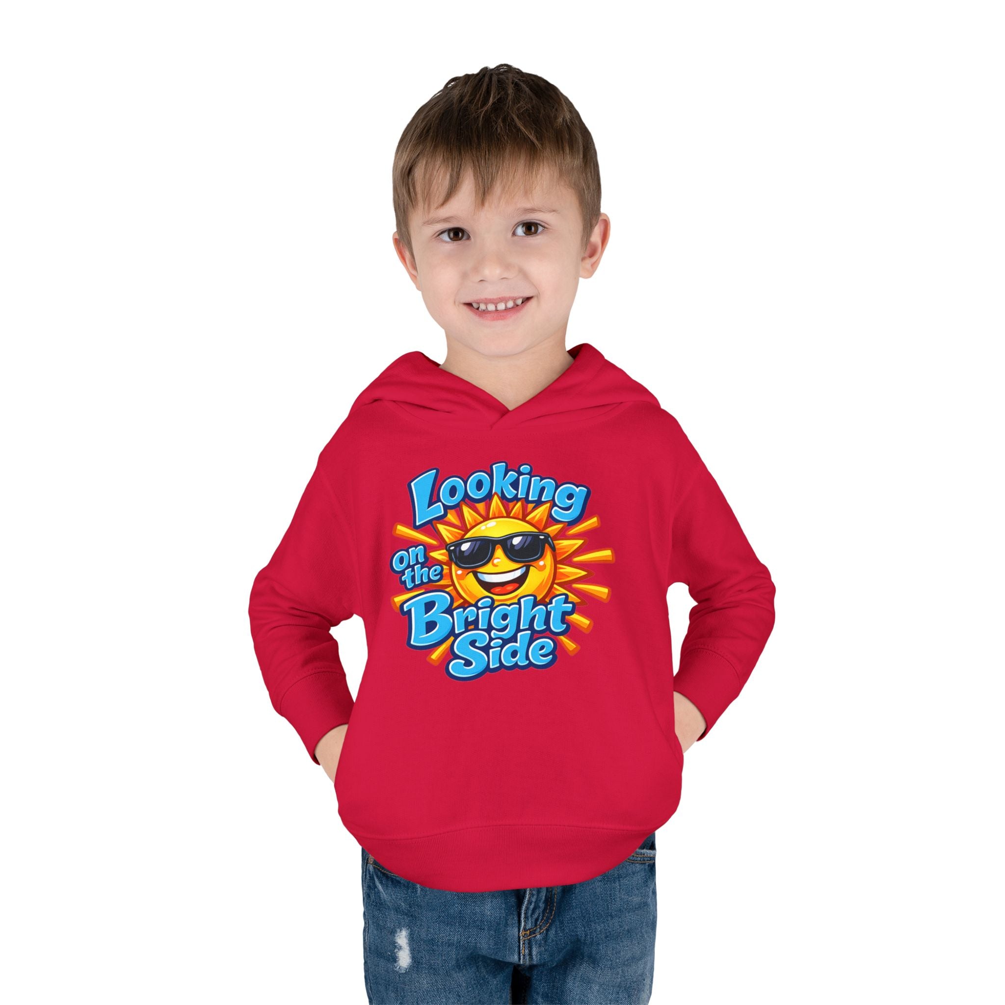 "Looking On The Bright Side" Toddler Hoodie