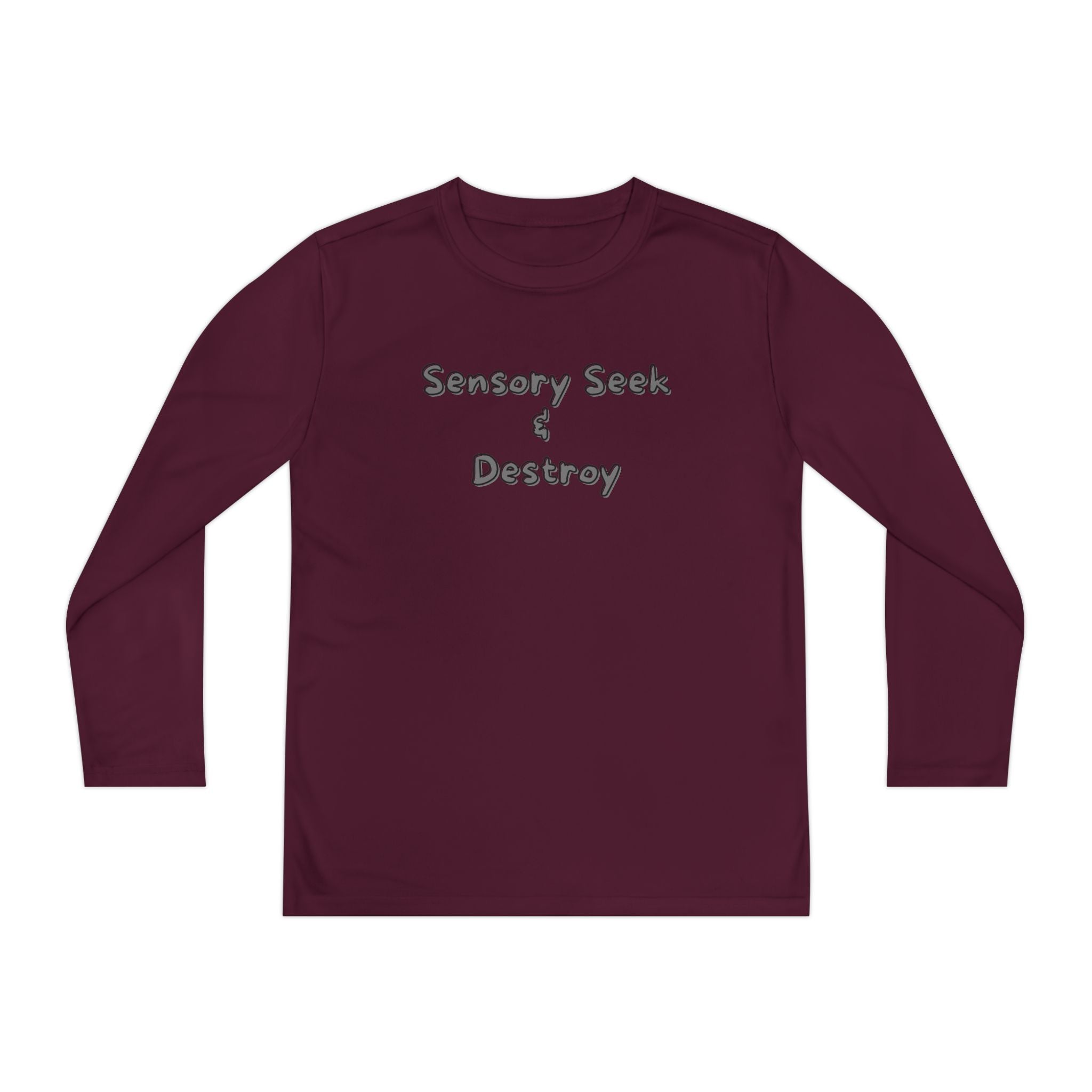 "Sensory Seek & Destroy" Youth Long Sleeve