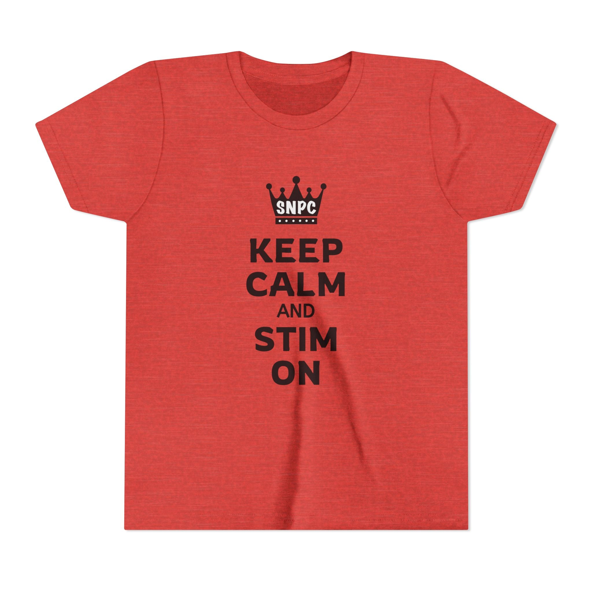 “Keep Calm & Stim On” Youth Tee