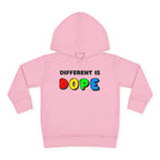 “Different Is Dope” Toddler Hoodie