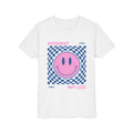 “Different, Not Less.” Pink/Blue Youth Tee